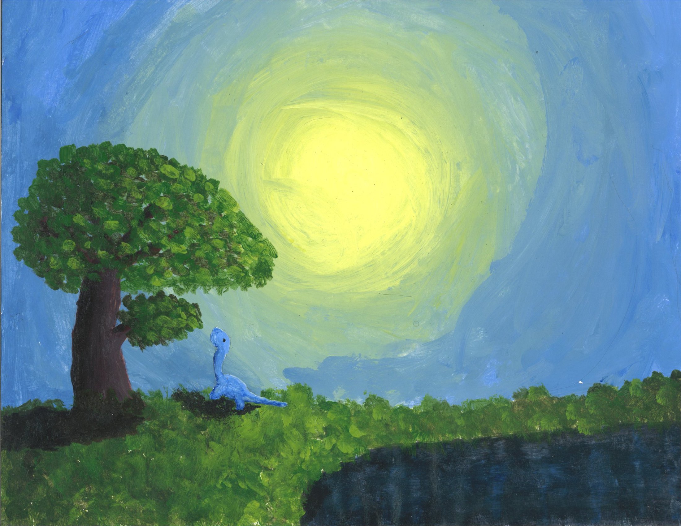 Landscape dino