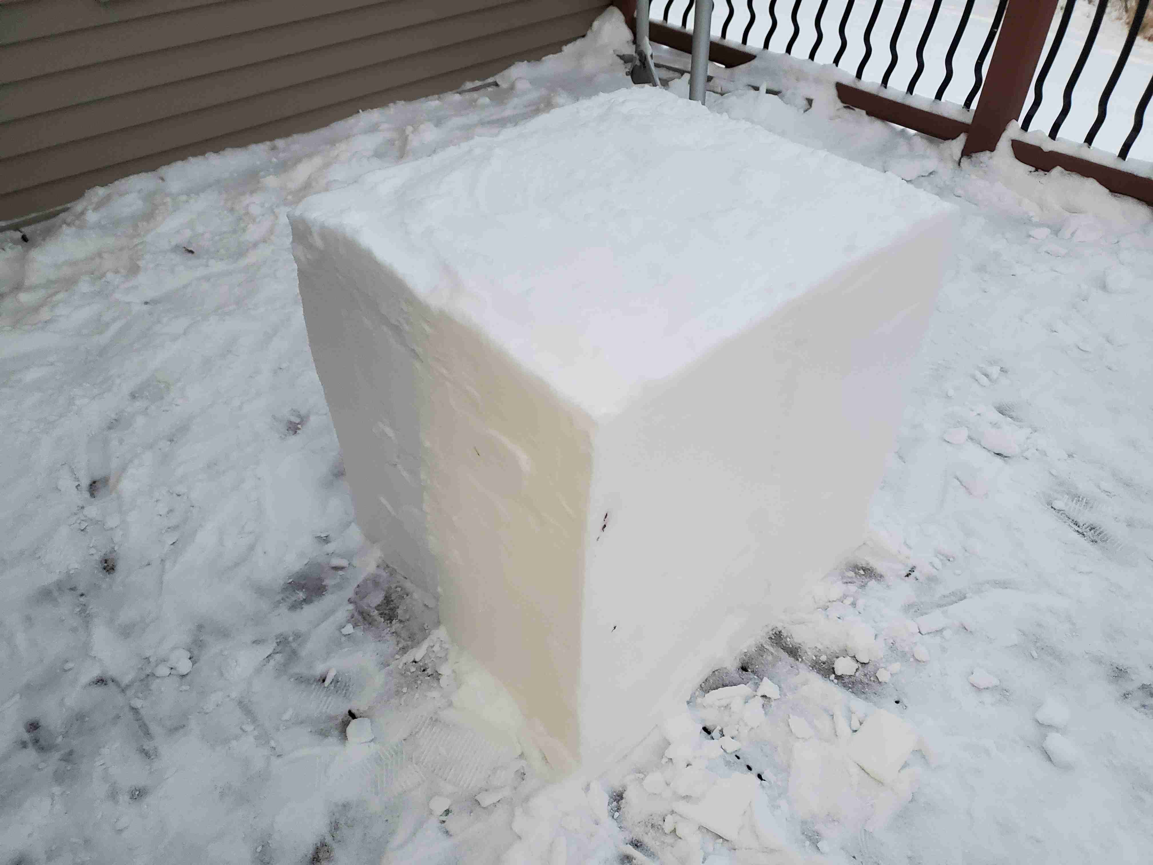 Snow cube